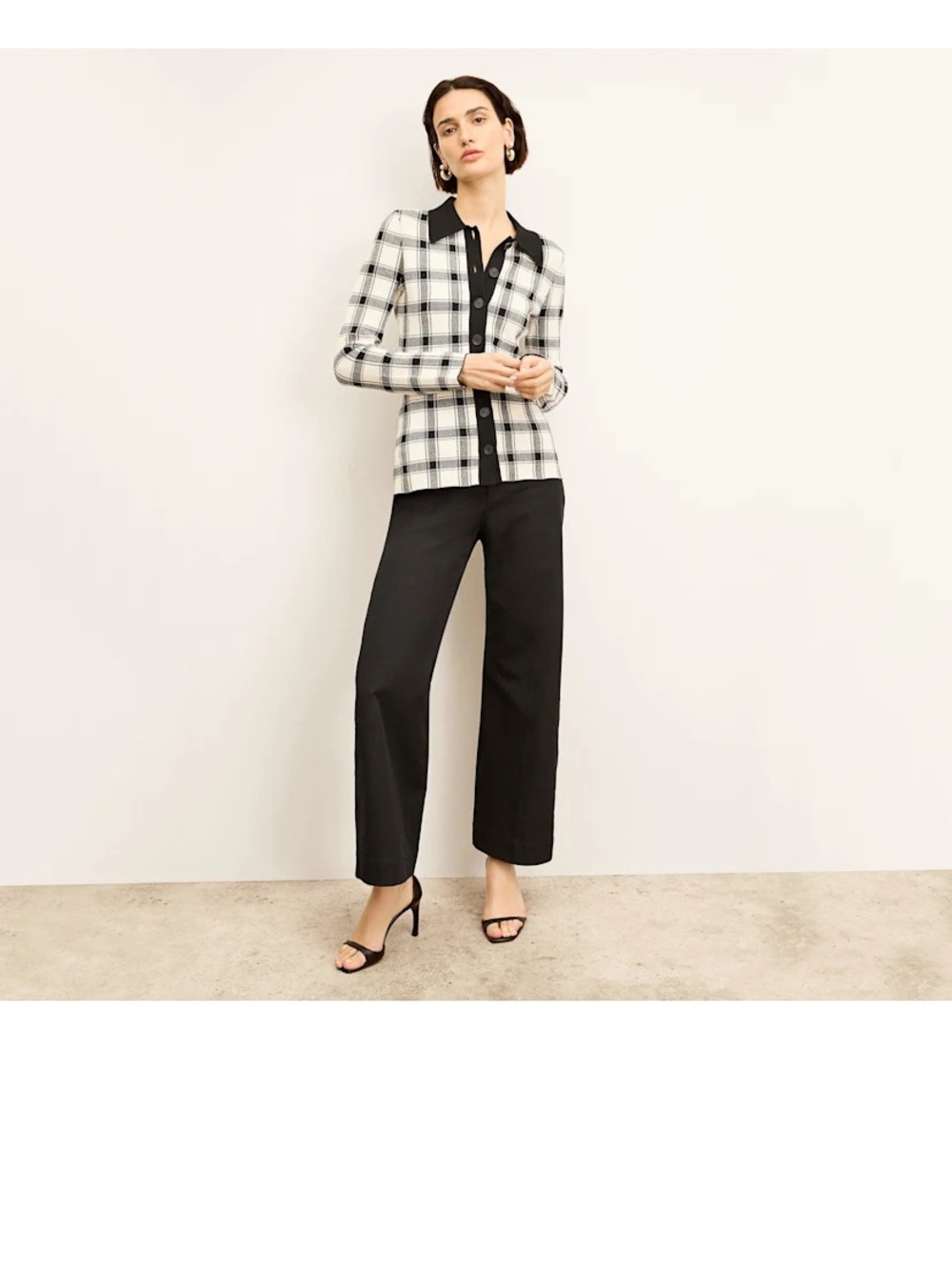 MM Lafleur The Lacie Knit Top, Size S.